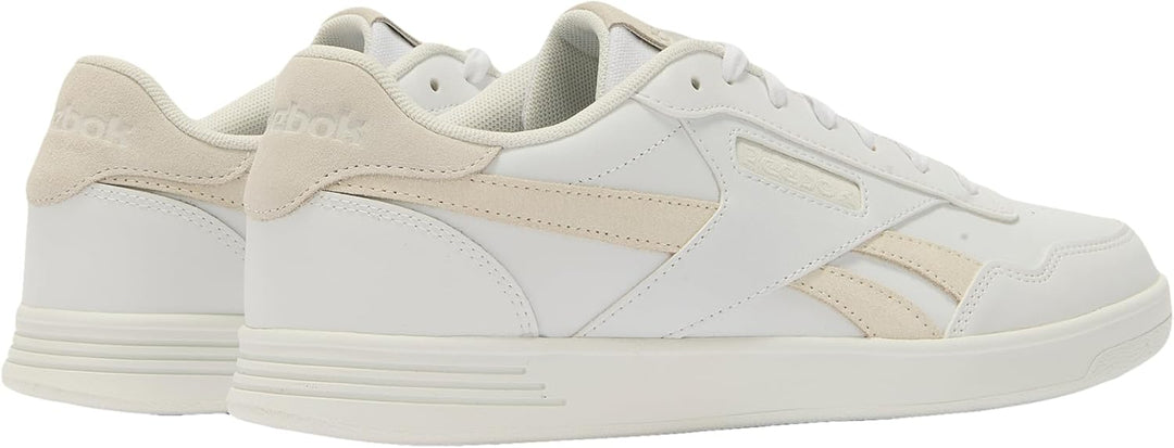 Reebok Women's Court Advance BoldSneaker 36 EU Ftwrwhite Barelygrey Moon, 36 EU Ftwrwhite Barelygrey