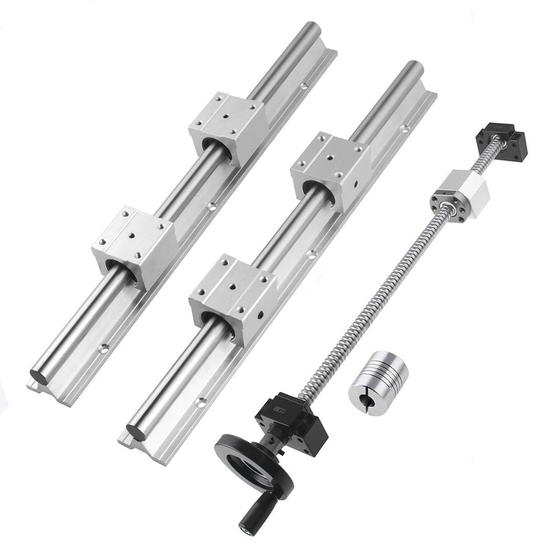 CNCYEAH Linearschiene 2 set SBR16-800 MM Linearführungsschienen und 1 Set Kugelumlaufspindel SFU1605