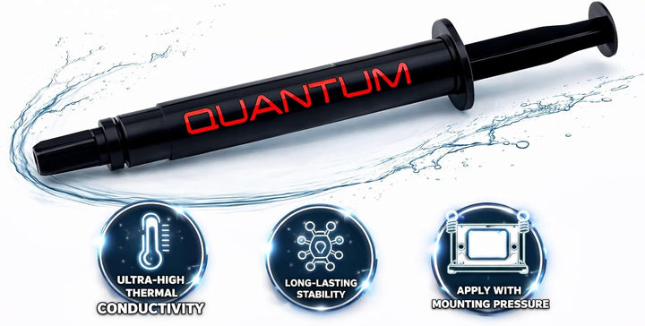 Quantum Wärmeleitpaste 4g | High Performance Thermal Paste für CPU GPU Laptop | für PS5 &amp; Overclocki