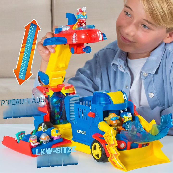 SUPERTHINGS Rescue Truck – SuperThings Rescue Truck with an extendable Ladder and a Detachable Rescu