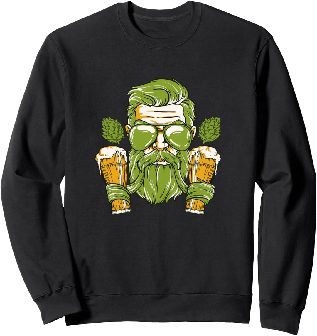 Hipster Bier Craft Beer Sweatshirt