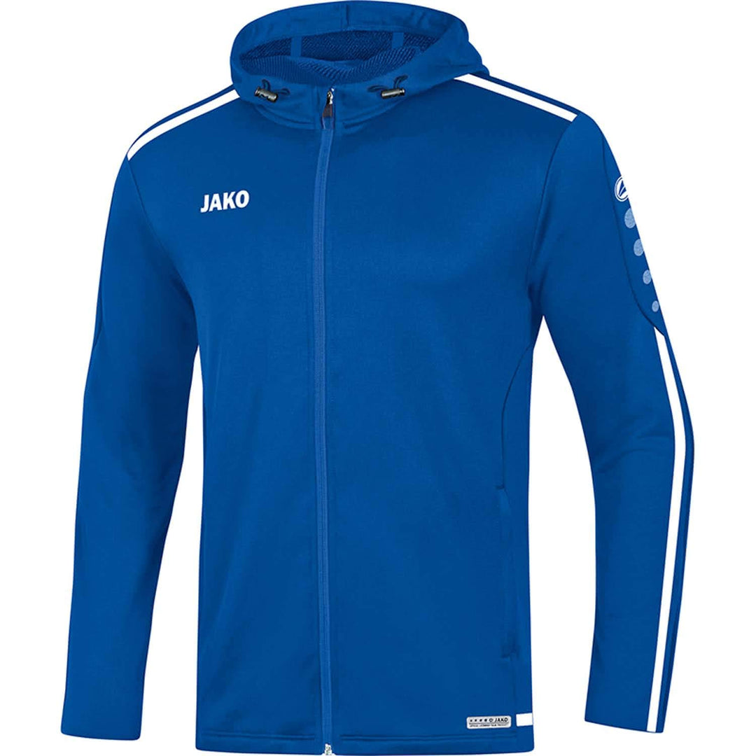 JAKO Herren Kapuzenjacke Striker 2.0, weiss/marine, XXL, 6819 M royal/Weiss, M royal/Weiss