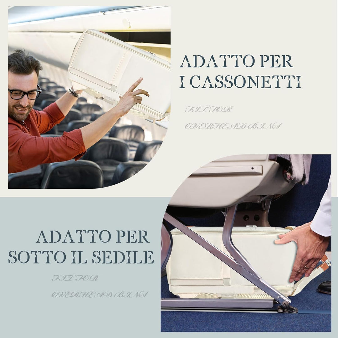 Hayayu für Ryanair Handgepäck 40x20x25 Rucksack 40x20x25 Kabinentaschen Flugzeug Reiserucksack Unter