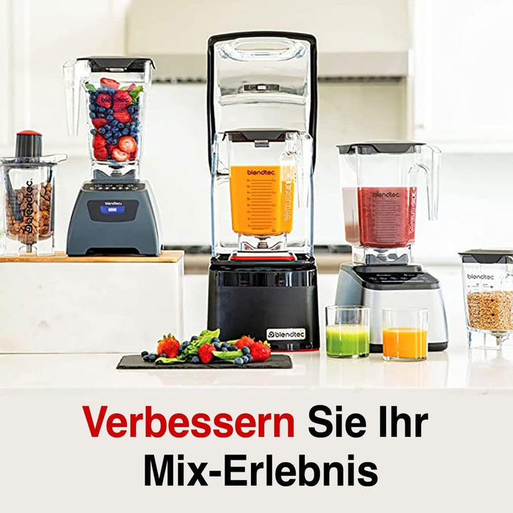 Blendtec P800D4601-EU Professional 800 Hochleistungsmixer/Blender, 2.66 liters, Schwarz, Single