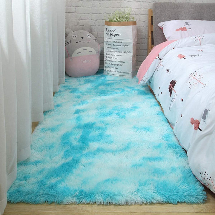 Tinyboy-hbq Teppiche für Wohnzimmer Shaggy Teppich Bettvorleger Flauschig Schlafzimmer Modern Langfl