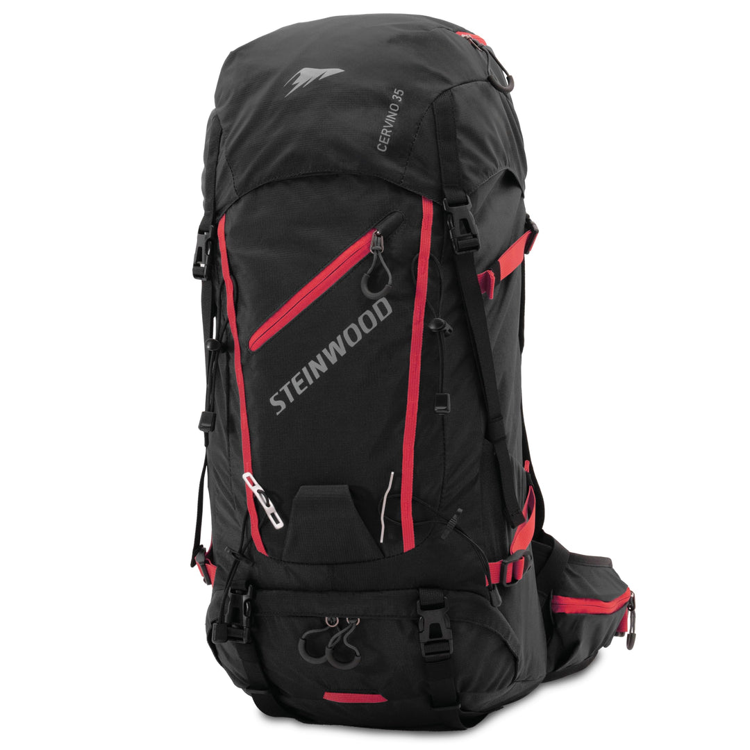 Steinwood Wanderrucksack Herren & Damen 35L - Outdoor-Rucksack, Reiserucksack, Tagesrucksack wassera