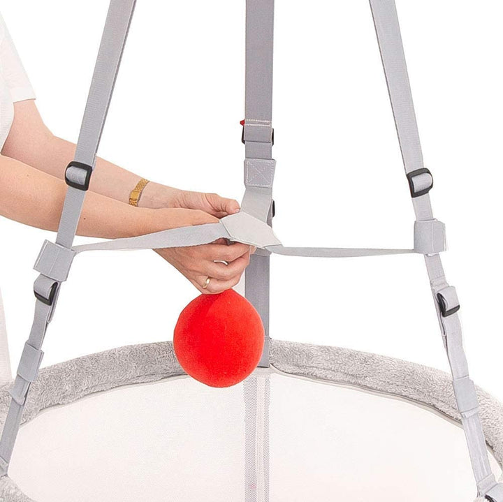 Spielzeugaufhänger mit Klettverschluss für die Memola-Wiege, Spielzeug Windspiel Rassel Baby Spielze