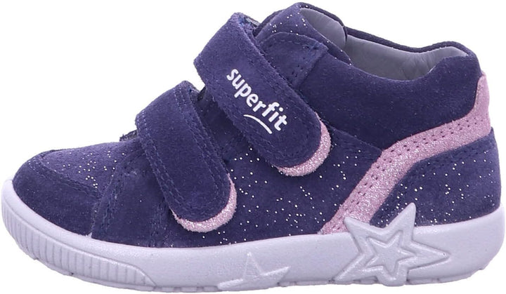 Superfit Baby-Mädchen Starlight Lauflernschuhe 20 EU Blau Lila 8010, 20 EU Blau Lila 8010
