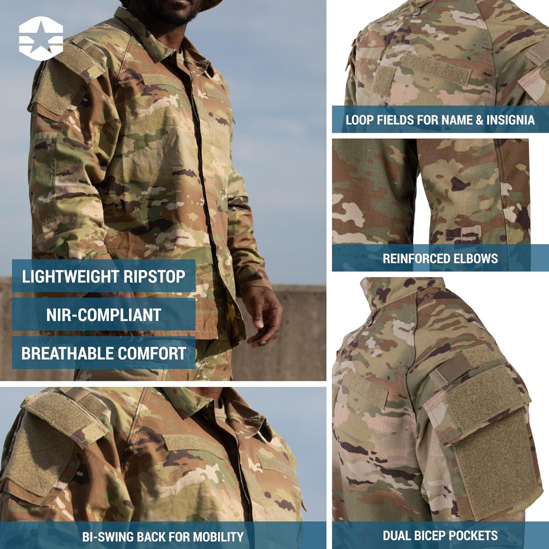 Propper Herren OCP Hot Weather Combat Uniform Coat Jacke EXTRA SMALL LONG OCP, EXTRA SMALL LONG Ocp