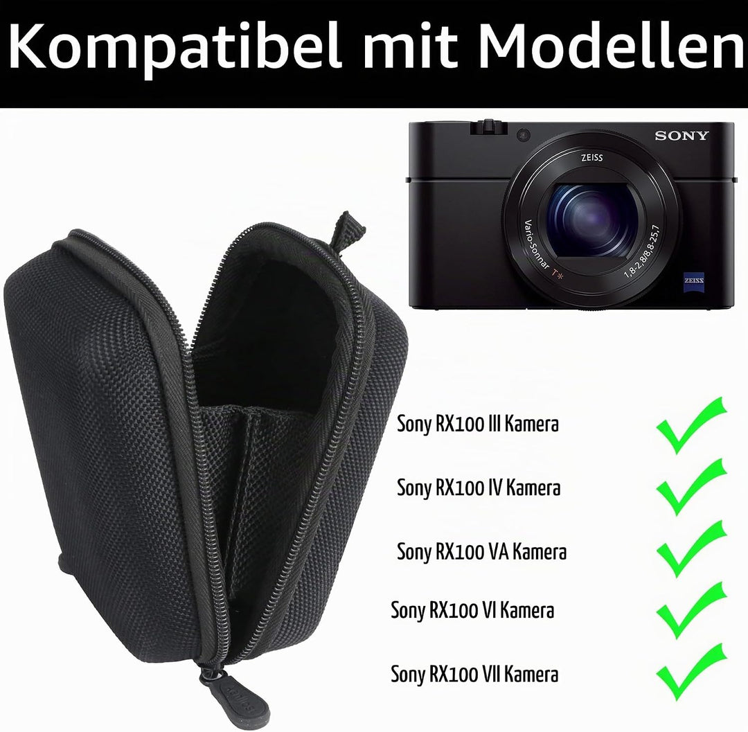 Aenllosi Hart Taschen Hülle für Sony DSC-RX100 III IV VA VI VII Advanced Compact Premium Kamera (nur