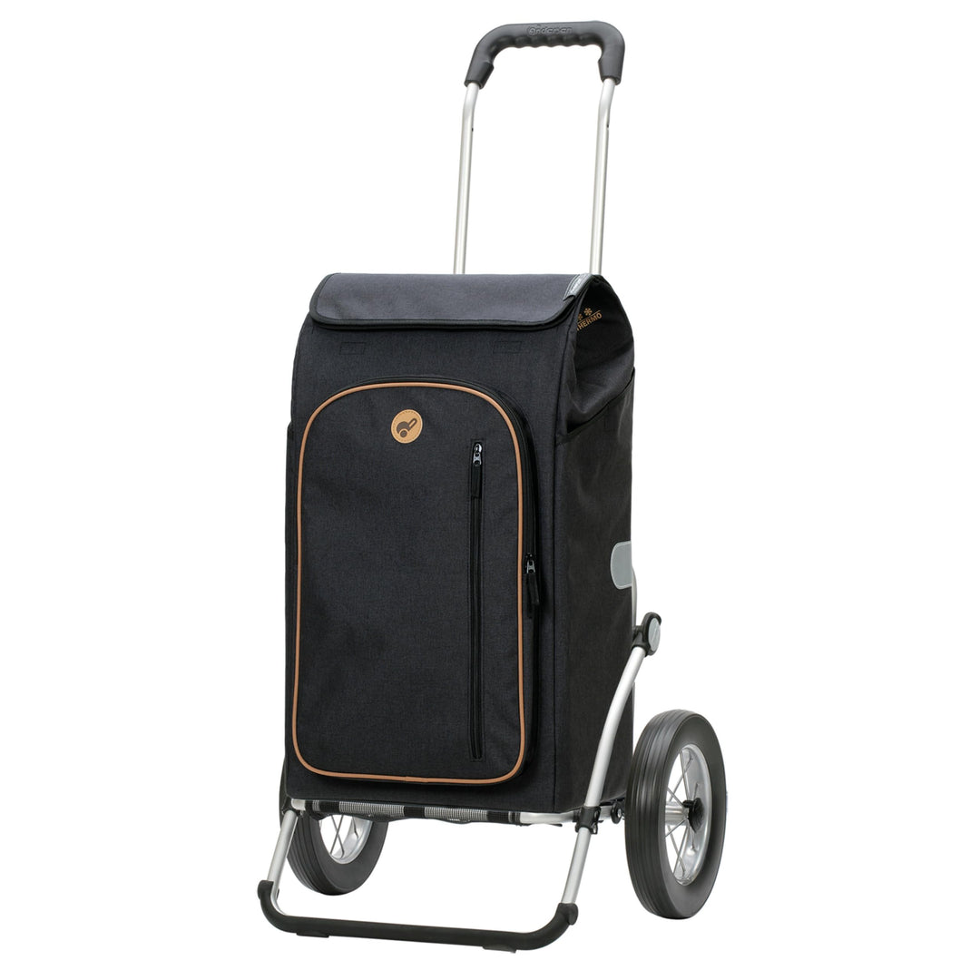 Andersen Einkaufstrolley - klappbar - 61 Liter - mit Kühlfach - Aufhängung für Einkaufswagen - belas