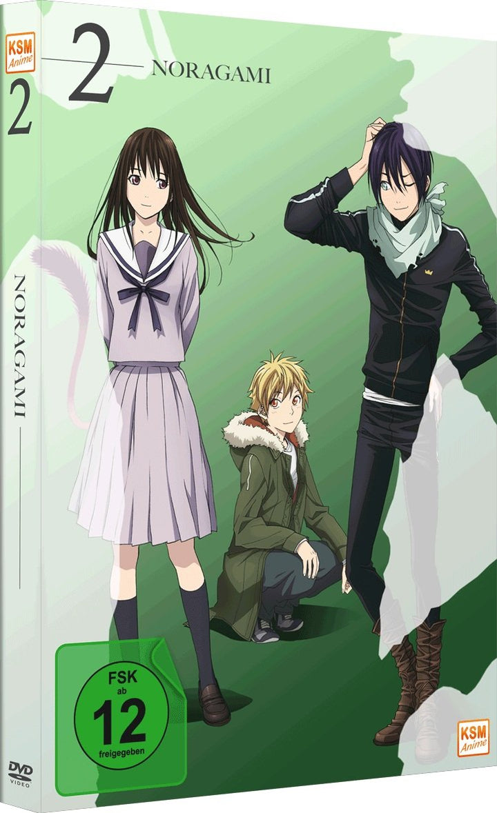 Noragami - Episode 07-12 (Digipack im transparenten Kunststoff Zier-Schuber als Limited Edition), DV