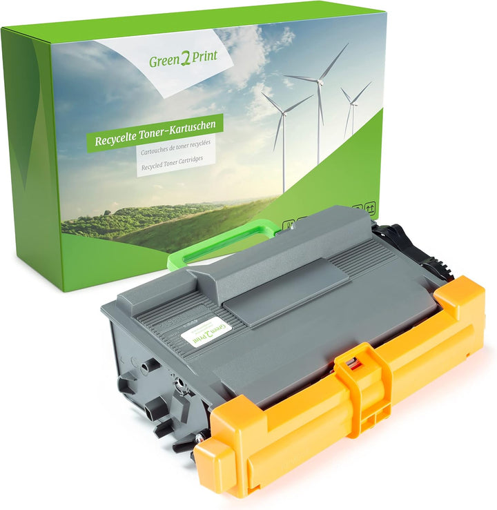 Green2Print Toner schwarz 20000 Seiten ersetzt Brother TN-3520 passend für Brother HLL6400DWTT, HLL6