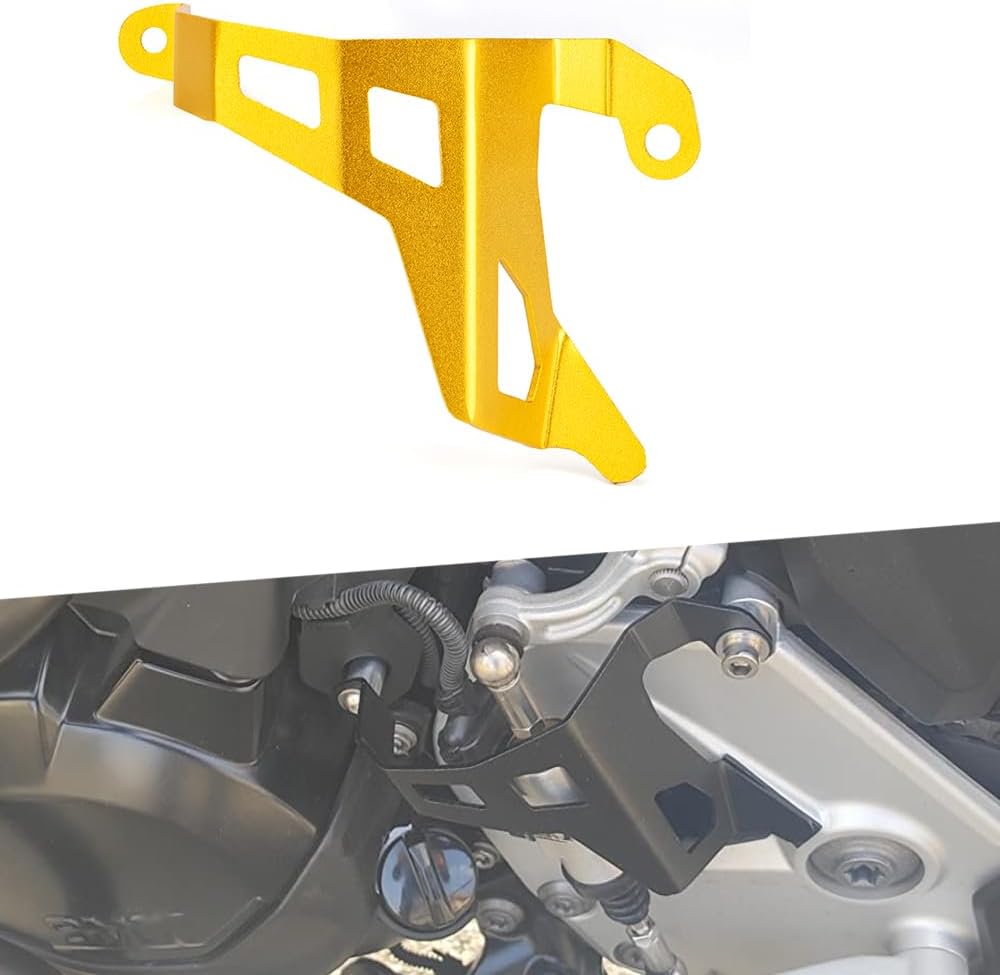 Modeer Kompatibel mit F900XR F900R 2020-2025 Motorrad CNC Schutz für den Quickshifter Schalthebelabd