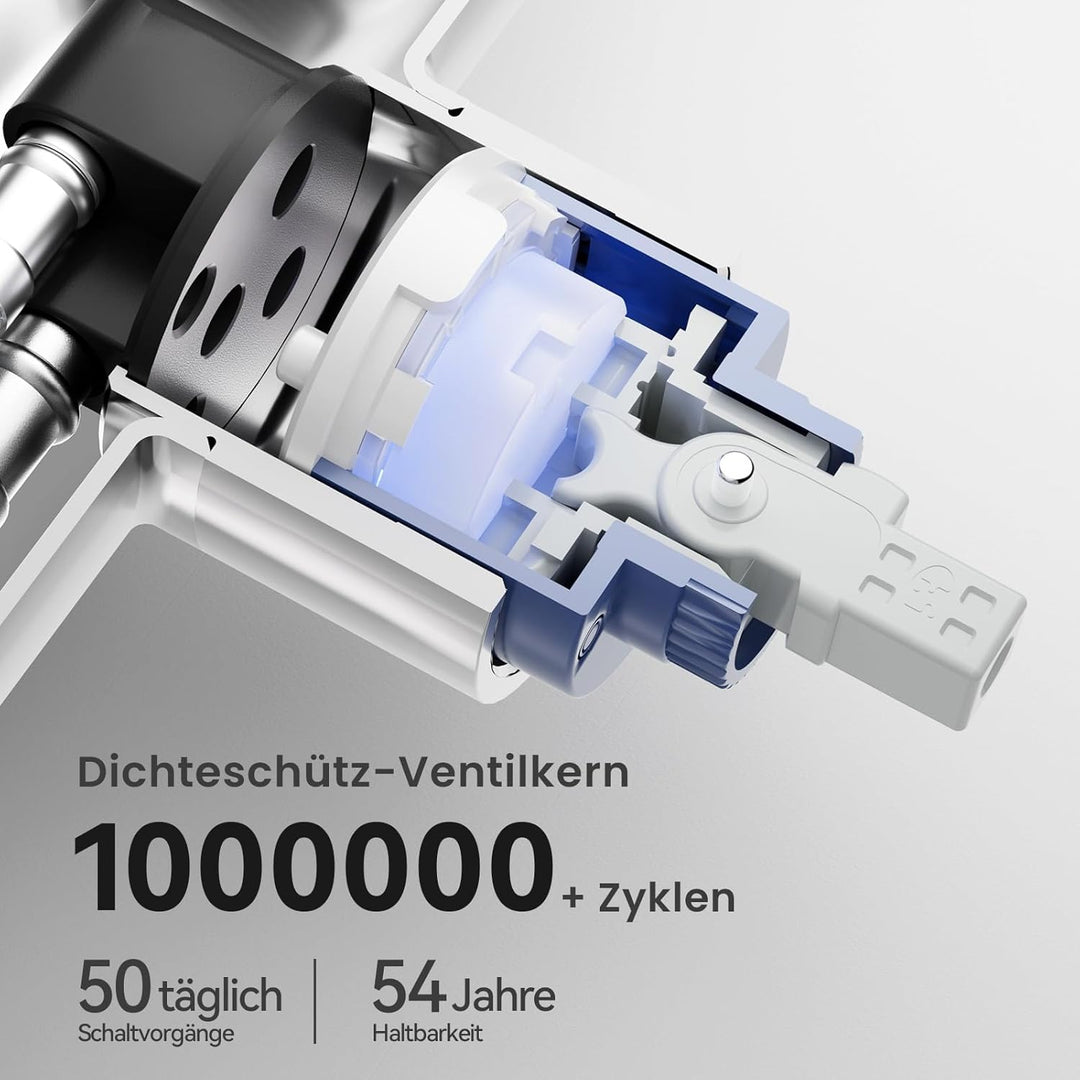 Wasserhahn küche mit Ausziehbar Hochdruck fur Spülbecken - CECIPA Küchenarmatur mit Brause - Edelsta