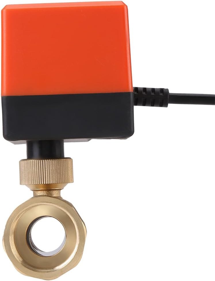 AC 220 V Messing Elektrische Motorisierte Kugelhahn 2 Way 3-Wire 1,6 Mpa Gewinde DN15 DN25 (DN25), D