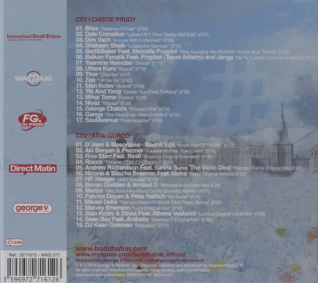 Buddha Bar XV, Audio-CD