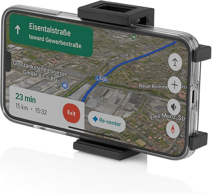 Wicked Chili Universal KFZ Halterung kompatibel mit iPhone 17, 16, 15, 14, 13, Samsung Galaxy A15, A