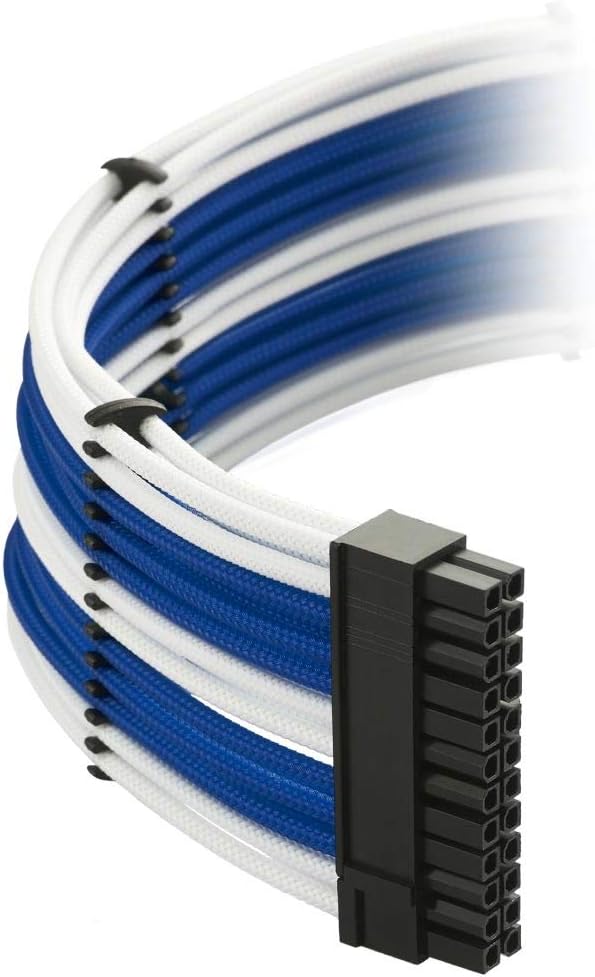 CableMod Classic ModMesh C-Series Cable Kit Corsair AXi, HXi & RM - weiss/blau, Weiss/Blau