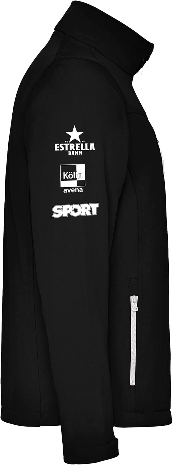 Barcelona Padel Tour - Wasserdichte Herren Softshell Jacke mit Reissverschluss und Padel - Sportbekl