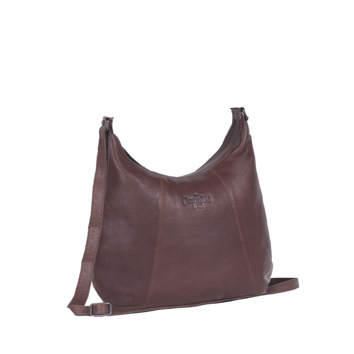 The Chesterfield Brand Jolie - Schultertasche Leder 31 cm Brown, Brown