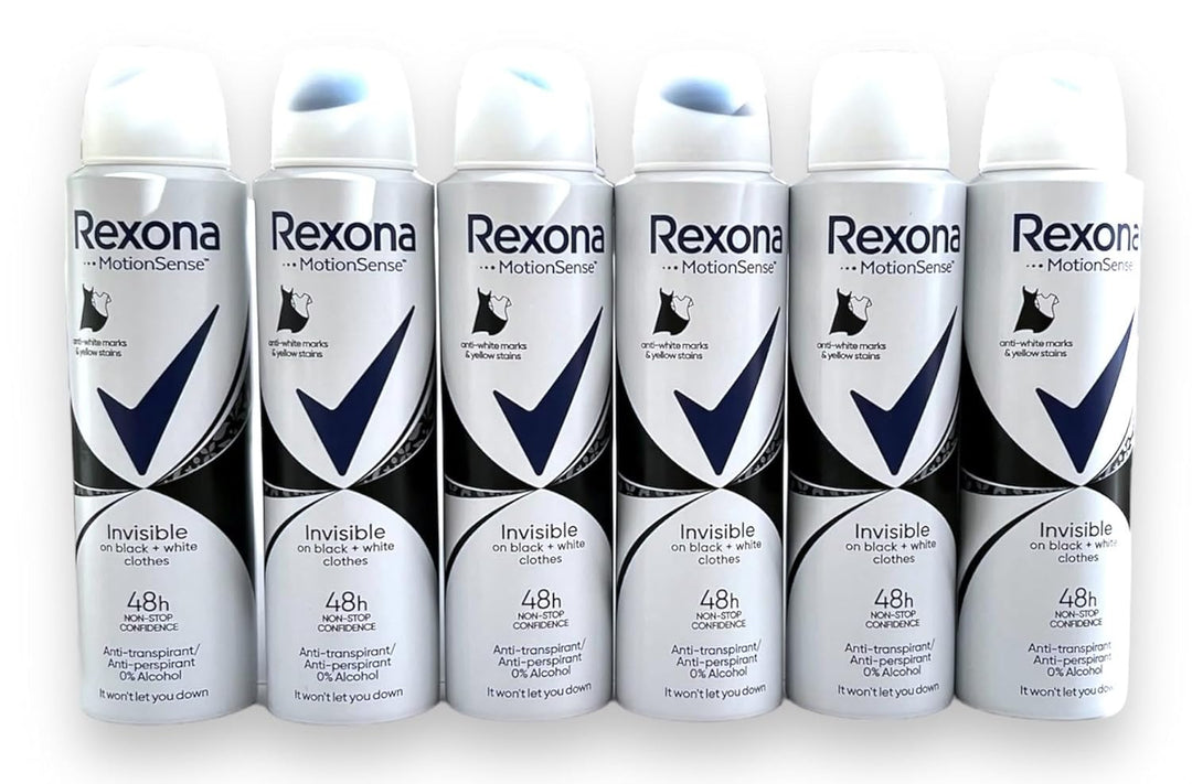 6 x REXONA Women Deospray "Invisible Diamond" - 150 ml