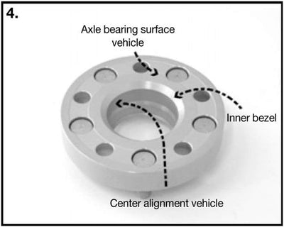 Spurverbreiterung TRAK+ Spurverbreiterungen/TRAK+ Wheel Spacers von H&R (B4035633) Distanzscheibe Rä