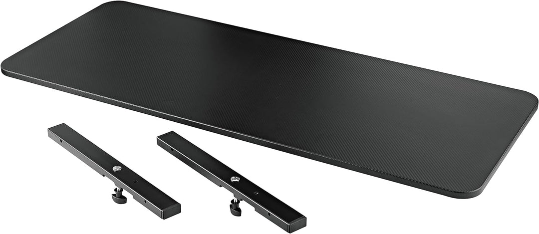 K&M 18803 Tischplatte für Omega - MDF Schwarz - Erweiterung für Keyboardtisch - komfortabel Umrüstun