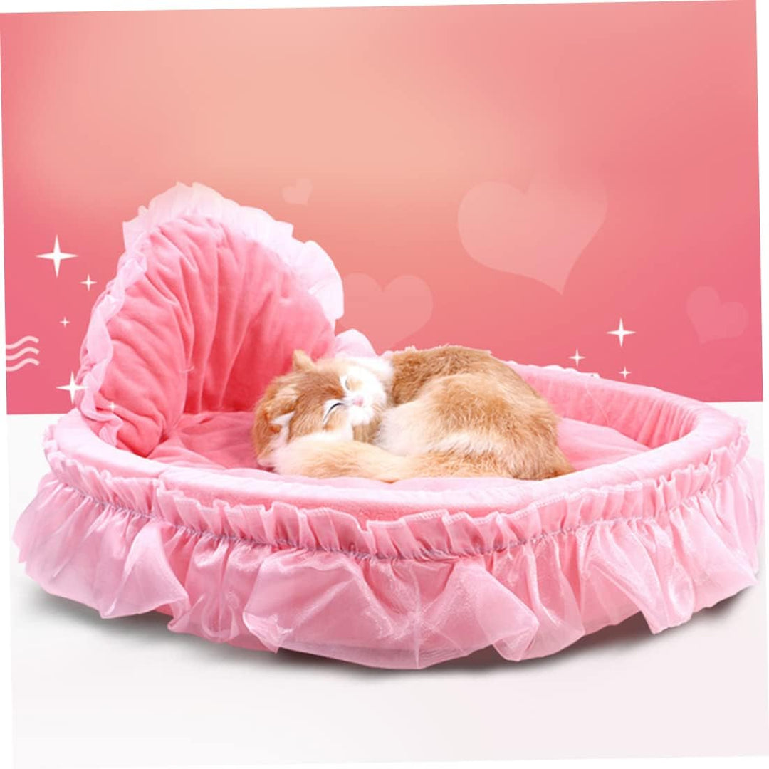 Haustierbett für Hunde und Katzen, selbstwärmend für kleine Hunde, für den Innenbereich, für Welpen,
