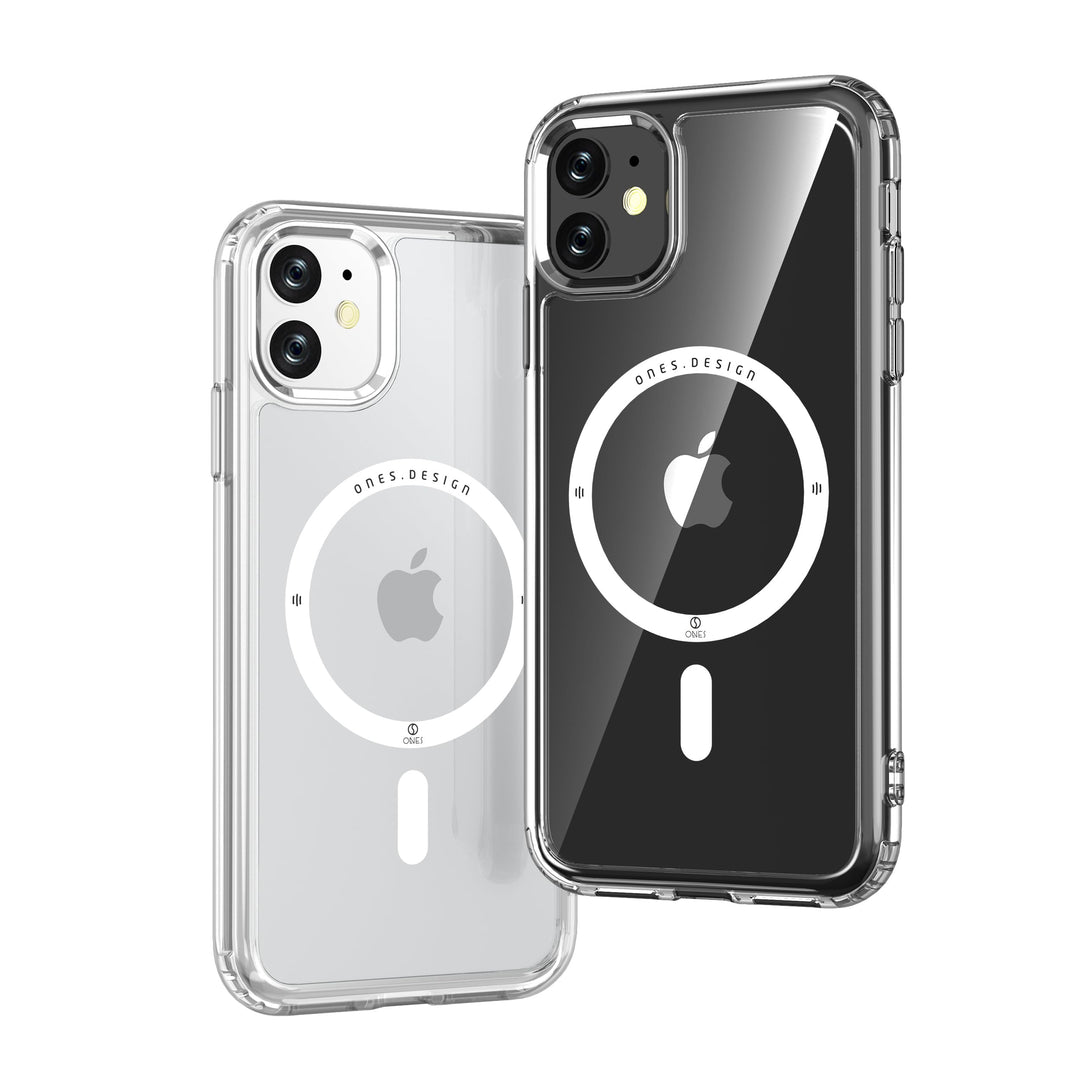 ONES Magnetisches HandyHülle für iPhone 11, Kompatibel mit MagSafe, Militärnorm Schutz Dünne Hülle,