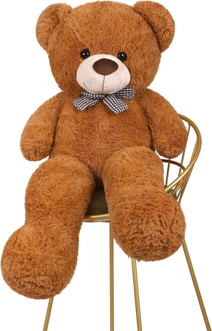 XL Teddybär Grosser Bär 110 cm gross Riesen Teddy Bär Stofftier Plüschtier Kuscheltier Geschenk für