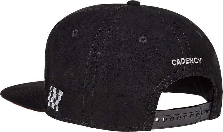 Cadency® Snapback Cap Poker, Damen und Herren, Schwarz, Unisex, Grössenverstellbar