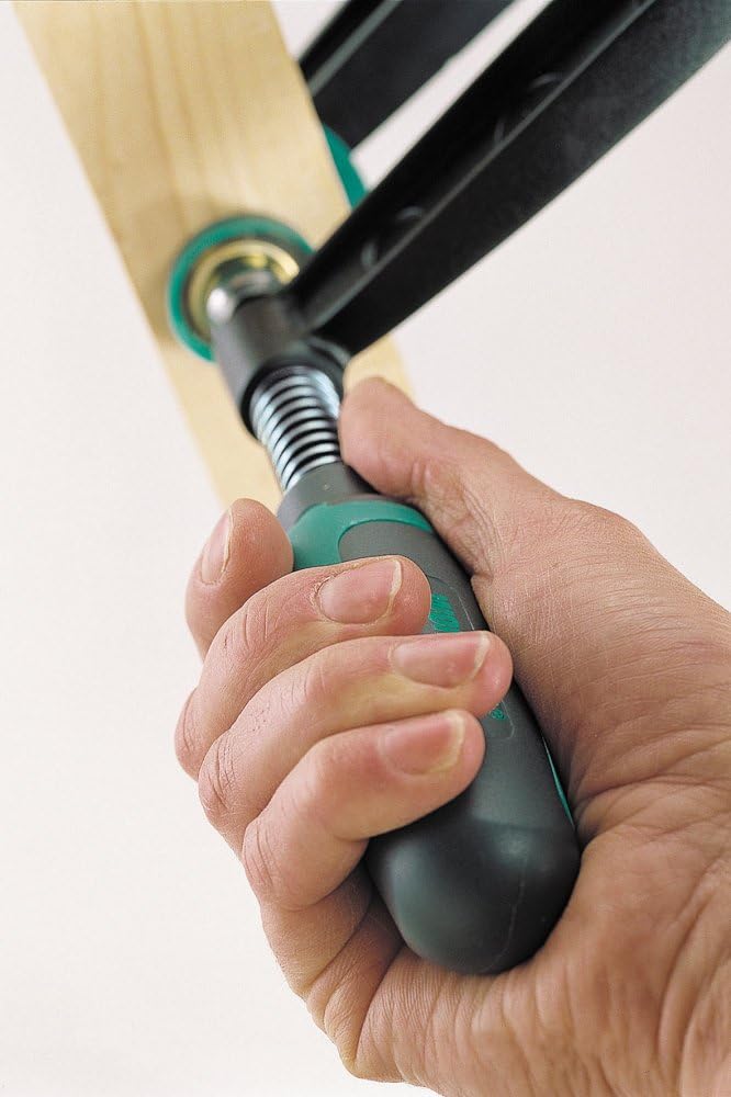 wolfcraft 3623000 SZ 120-1000, Schraubzwinge, 120 mm Ausladung 120 / 1000 120/1000mm, 120/1000mm