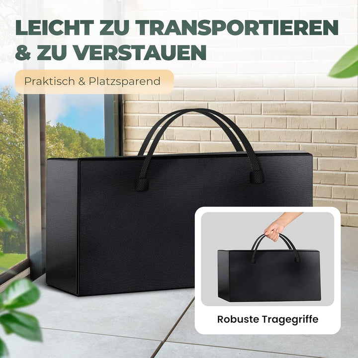 Celeko Home Palettenkissen Aufbewahrung 120 x 30 x 80 cm Aufbewahrungstasche XXL Oxford Polyester 60