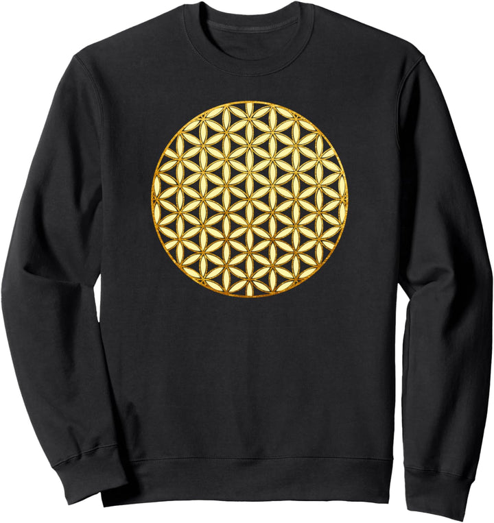 Die Blume des Lebens Yoga Meditation Namaste Esoterik Zen Sweatshirt