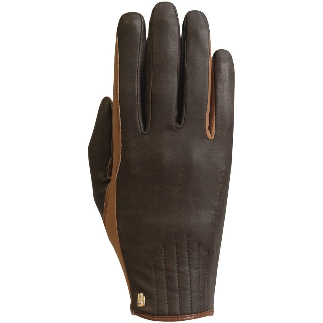 Roeckl Sports Reithandschuh WELS, Turnier Winter Handschuh, 3 Farben, Grösse 6-11 8 Schwarz Stonewas