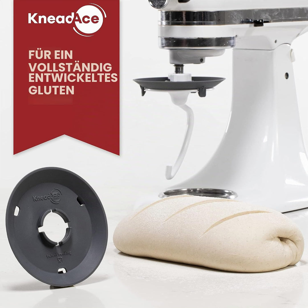 KneadAce Knethaken-Schutz für Küchenhelfer – verhindert, dass Ihr Teig hochklettert und Ihren Mixer