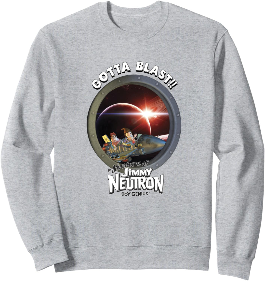 Jimmy Neutron Gotta Blast Rocket Window Sweatshirt
