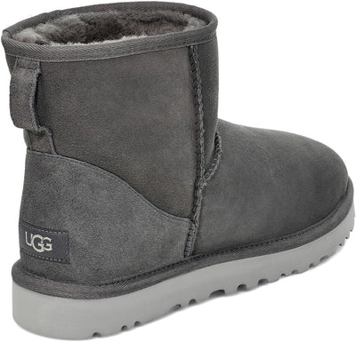 UGG W Classic Mini 5854 Damen Schlupfstiefel 49 EU Grau Dunkel, 49 EU Grau Dunkel