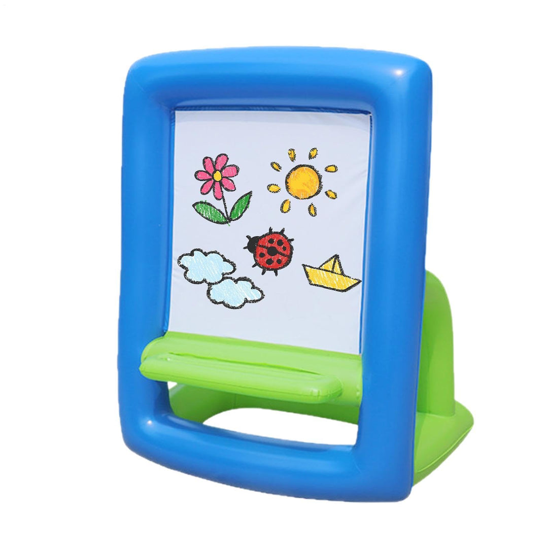 Inflatable Washable PVC Art Easel | Washable Reusable PVC Creative Coloring | Paint Station Drawing