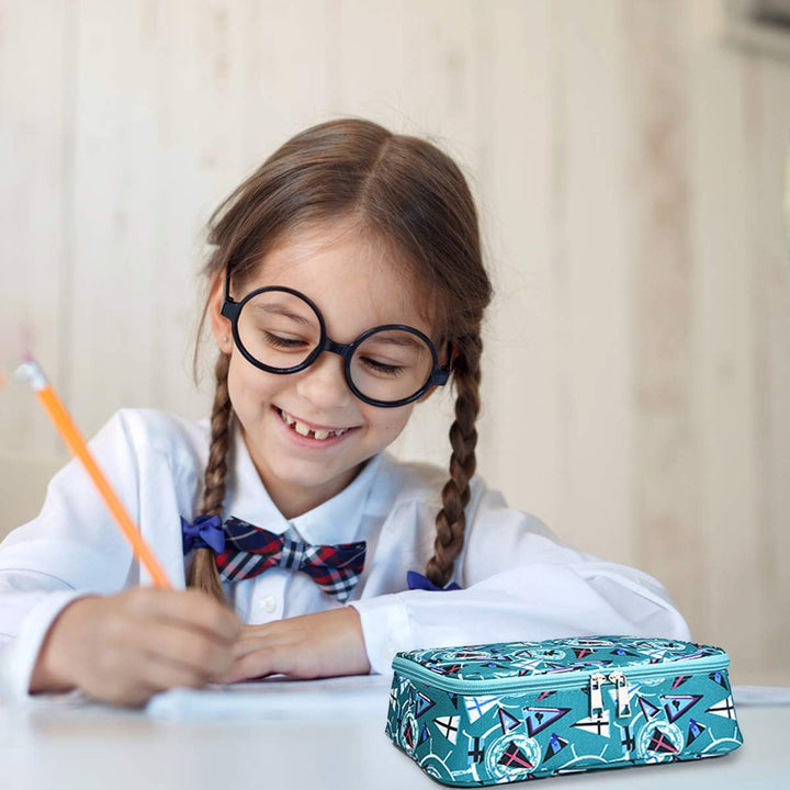 PORRASSO 72 Slots Federmäppchen Schulmäppchen Studenten Mäppchen Stifthalter Schreibtischorganizer S