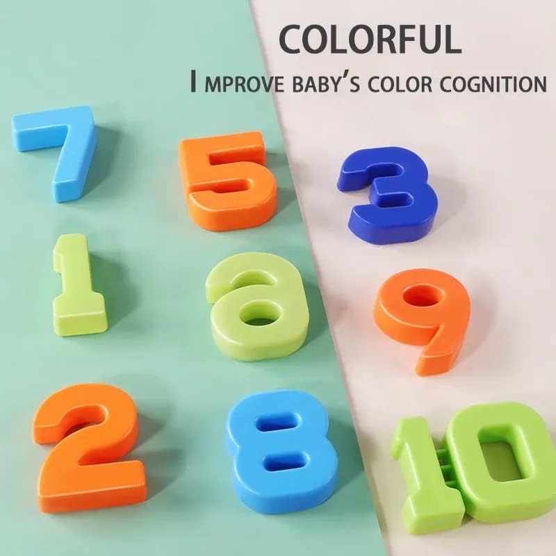 Montessori Mathematik-Spielzeug, Mathematik, Lernspielzeug, Math-Spielzeug, Frosch, Mathblock, Digit