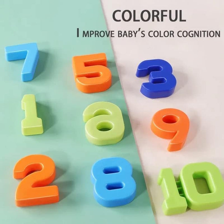 Montessori Mathematik-Spielzeug, Mathematik, Lernspielzeug, Math-Spielzeug, Frosch, Mathblock, Digit