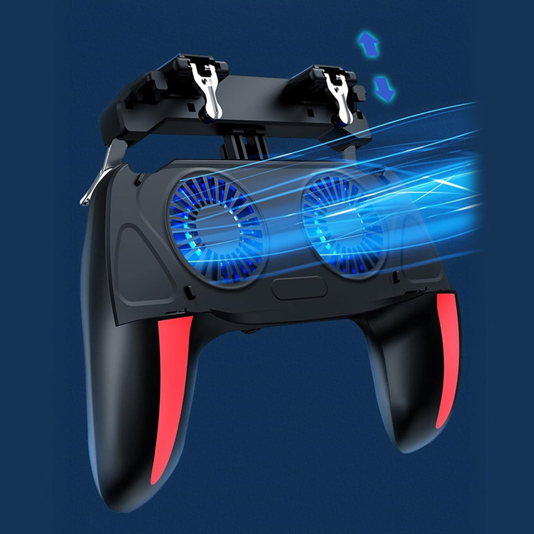 Culnflun Dual Cooling -Fans Mobiltelefon Game Controller Gamepad mit 2500 mAh oder 5000mAh Large Bat