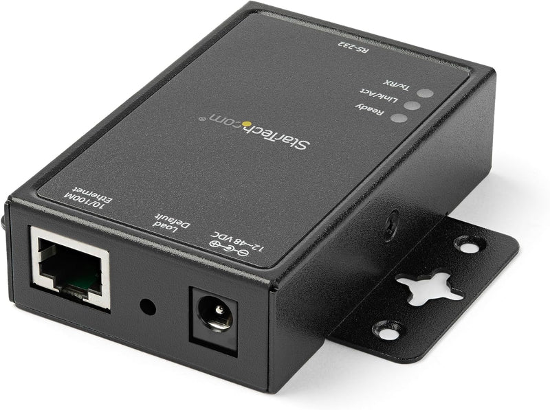 StarTech.com 1 Port RS232 auf IP Ethernet Geräteserver - Seriell IP Konverter - Aluminium Seriell IP
