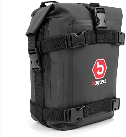 Bagtecs Motorrad Sturzbügeltasche für Schutzbügel K4 wasserdicht 10 Liter, 10 L