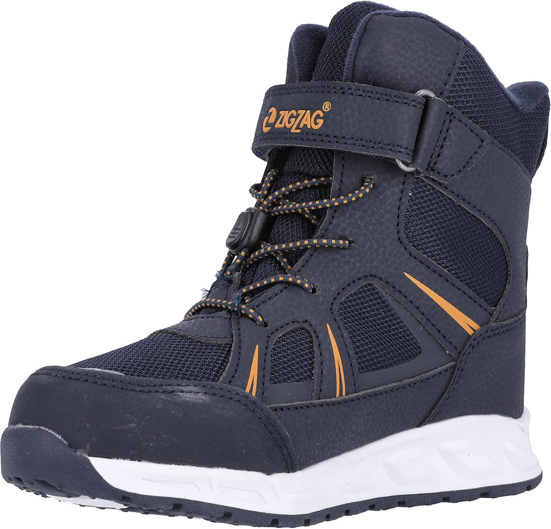 ZIGZAG Kinder Kinder Winterstiefel Clementu I Kids Boots WP mit Licht I Gummistiefel Mädchen und Jun