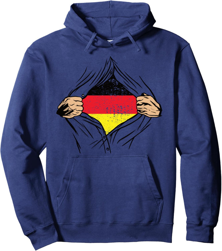 Deutsche Flagge Deutschland Pullover Hoodie