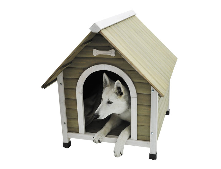 Hundehütte "CIVETTA 2 JAVA" L x B x H: 84 x 70 x 82 cm
