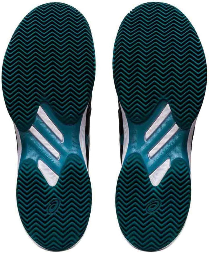 ASICS Herren Solution Swift Ff Clay Tennis Shoe 44.5 EU Black Misty Pine, 44.5 EU Black Misty Pine